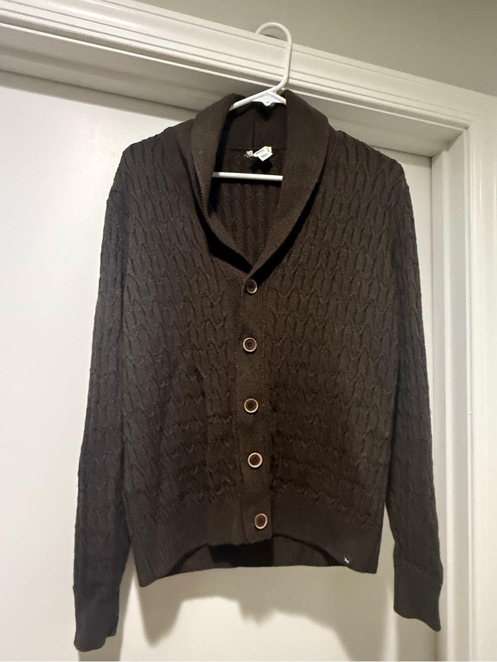 Brax Cable Knit Button Cardigan